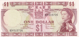 Fiji, 1 Dollar, 1974, UNC, p71b
Estimate: USD 20-40