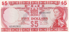 Fiji, 5 Dollars, 1974, UNC, p73a
Estimate: USD 500-1000