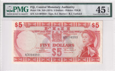 Fiji, 5 Dollars, 1974, XF, p73b
Estimate: USD 150-300