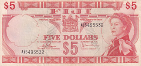 Fiji, 5 Dollars, 1974, XF(+), p73c
Estimate: USD 75-150
