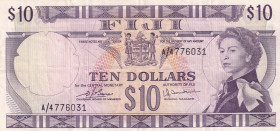 Fiji, 10 Dollars, 1974, XF, p74c
Estimate: USD 50-100