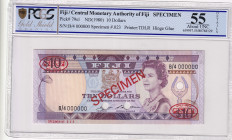 Fiji, 10 Dollars, 1980, AUNC, p79S1
Estimate: USD 600-1200