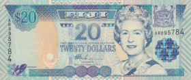 Fiji, 20 Dollars, 2002, UNC, p107
Estimate: USD 20-40