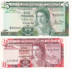 Gibraltar, 1988, UNC, p20e,p21b, (Total 2 banknotes)
Estimate: USD 40-80
