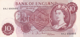 Great Britain, 10 Shillings, 1962/66, AUNC, p373b
Estimate: USD 20-40