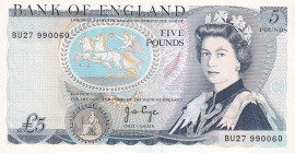 Great Britain, 5 Pounds, 1971/72, UNC, p378a
Estimate: USD 20-40