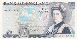 Great Britain, 5 Pounds, 1980/87, UNC, p378c
Estimate: USD 40-80
