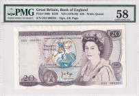 Great Britain, 20 Pounds, 1970, AUNC, p380b
Estimate: USD 150-300