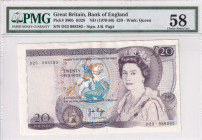 Great Britain, 20 Pounds, 1970, AUNC, p380b
Estimate: USD 125-250