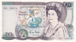 Great Britain, 20 Pounds, 1988/91, AUNC, p380e
Estimate: USD 60-120