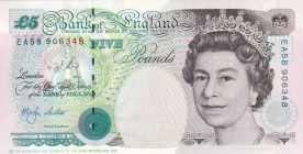 Great Britain, 5 Pounds, 1999, UNC, p382c
Estimate: USD 25-50