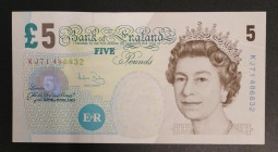 Great Britain, 5 Pounds, 2004, UNC, p391c
, Sign: A. Bailey
Estimate: USD 15-30