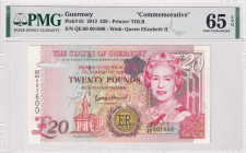 Guernsey, 20 Pounds, 2012, UNC, p61
PMG 65 EPQ, Commemorative Issue
Estimate: USD 75-150
