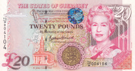 Guernsey, 20 Pounds, 2018, UNC, p New
Estimate: USD 30-60