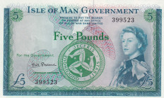 Isle of Man, 5 Pounds, 1961, UNC, p26
Estimate: USD 500-1000