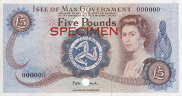 Isle of Man, 5 Pounds, 1972, UNC, p29ct, SPECIMEN
Estimate: USD 950-1900