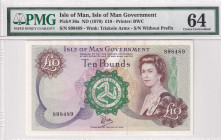 Isle of Man, 10 Pounds, 1979, UNC, p36a
Estimate: USD 250-500