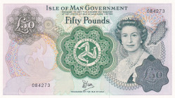 Isle of Man, 50 Pounds, 1983, UNC, p39a
Estimate: USD 140-280