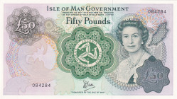 Isle of Man, 50 Pounds, 1983, UNC, p39a
Estimate: USD 90-180