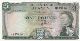 Jersey, 1 Pound, 1963, UNC, p8b
Estimate: USD 150-300