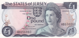 Jersey, 1 Pound, 1976/88, UNC, p11a
Estimate: USD 15-30