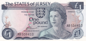 Jersey, 1 Pound, 1976, UNC, p11a
Estimate: USD 15-30