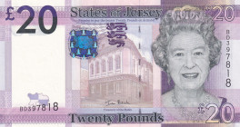 Jersey, 20 Pounds, 2010, UNC, p35a
, Sign 5: Ian Black
Estimate: USD 40-80
