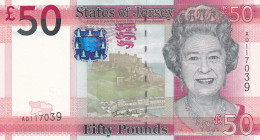 Jersey, 50 Pounds, 2010, UNC, p36a
Estimate: USD 250-500