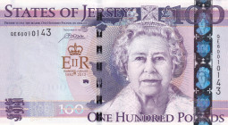 Jersey, 100 Pounds, 2012, UNC, p37a
Commemorative Issue, Diamond Jubile
Estimate: USD 200-400