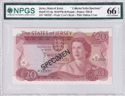 Jersey, 20 Pounds, 1978, UNC, pCS1, SPECIMEN
Estimate: USD 100-200