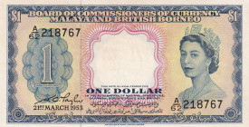 Malaya and British Borneo, 1 Dollar, 1953, UNC, p1
Estimate: USD 150-300