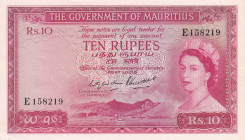 Mauritius, 10 Rupees, 1954, UNC, p28
Estimate: USD 3000-6000