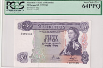 Mauritius, 50 Rupees, 1973/82, UNC, p33c
Estimate: USD 250-500