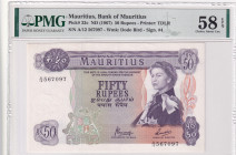 Mauritius, 50 Rupees, 1967, AUNC, p33c
Estimate: USD 150-300