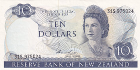 New Zealand, 10 Dollars, 1977, UNC, p166d
Estimate: USD 200-400