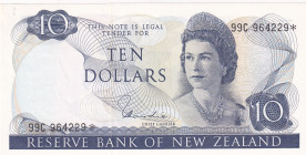 New Zealand, 10 Dollars, 1977, UNC, p166dr
Estimate: USD 100-200