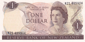 New Zealand, 1 Dollar, 1981/85, UNC, p169a
Estimate: USD 10-20