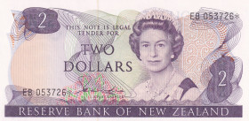 New Zealand, 2 Dollars, 1981, UNC, p170ar, REPLACEMENT
Estimate: USD 40-80