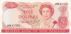 New Zealand, 5 Dollars, 1989, UNC, p171c
Estimate: USD 30-60
