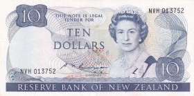 New Zealand, 10 Dollars, 1985/89, AUNC, p172b
Estimate: USD 60-120