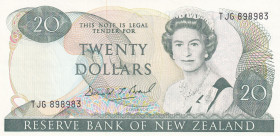 New Zealand, 20 Dollars, 1989, UNC, p173c
Estimate: USD 75-150