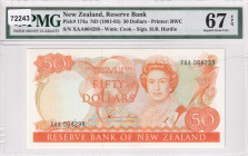 New Zealand, 50 Dollars, 1983, UNC, p174as
Estimate: USD 400-800