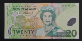 New Zealand, 20 Dollars, 2004, UNC, p187b
Estimate: USD 30-60