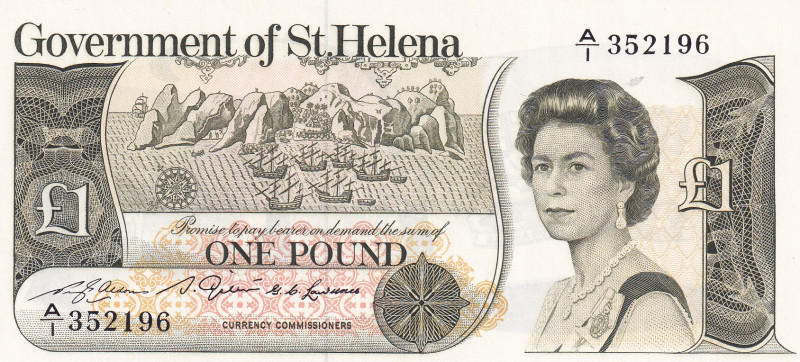 Saint Helena, 1 Pound, 1981, UNC, p9a
Estimate: USD 15-30