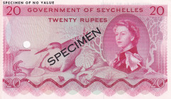 Seychelles, 50 Rupees, 1968, UNC, p16cts, SPECIMEN
Estimate: USD 1100-2200