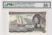Seychelles, 50 Rupees, 1968, AUNC, p17a
Estimate: USD 1750-3500