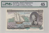 Seychelles, 50 Rupees, 1969, XF, p17b
Estimate: USD 2250-4500