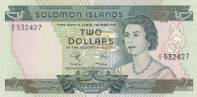 Solomon Islands, 2 Dollars, 1977, UNC, p5a
Estimate: USD 10-20