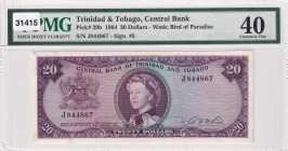 Trinidad & Tobago, 20 Dollars, 1964, XF, p29b
Estimate: USD 250-500
