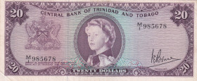 Trinidad & Tobago, 20 Dollars, 1964, XF, p29c
Estimate: USD 175-350